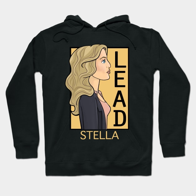 Gillian Anderson - Stella Gibson Hoodie by Sitily